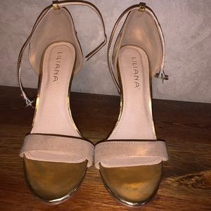 Nude Sandal Pumps